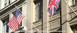 Сопровождение в посольстве США в Лондоне